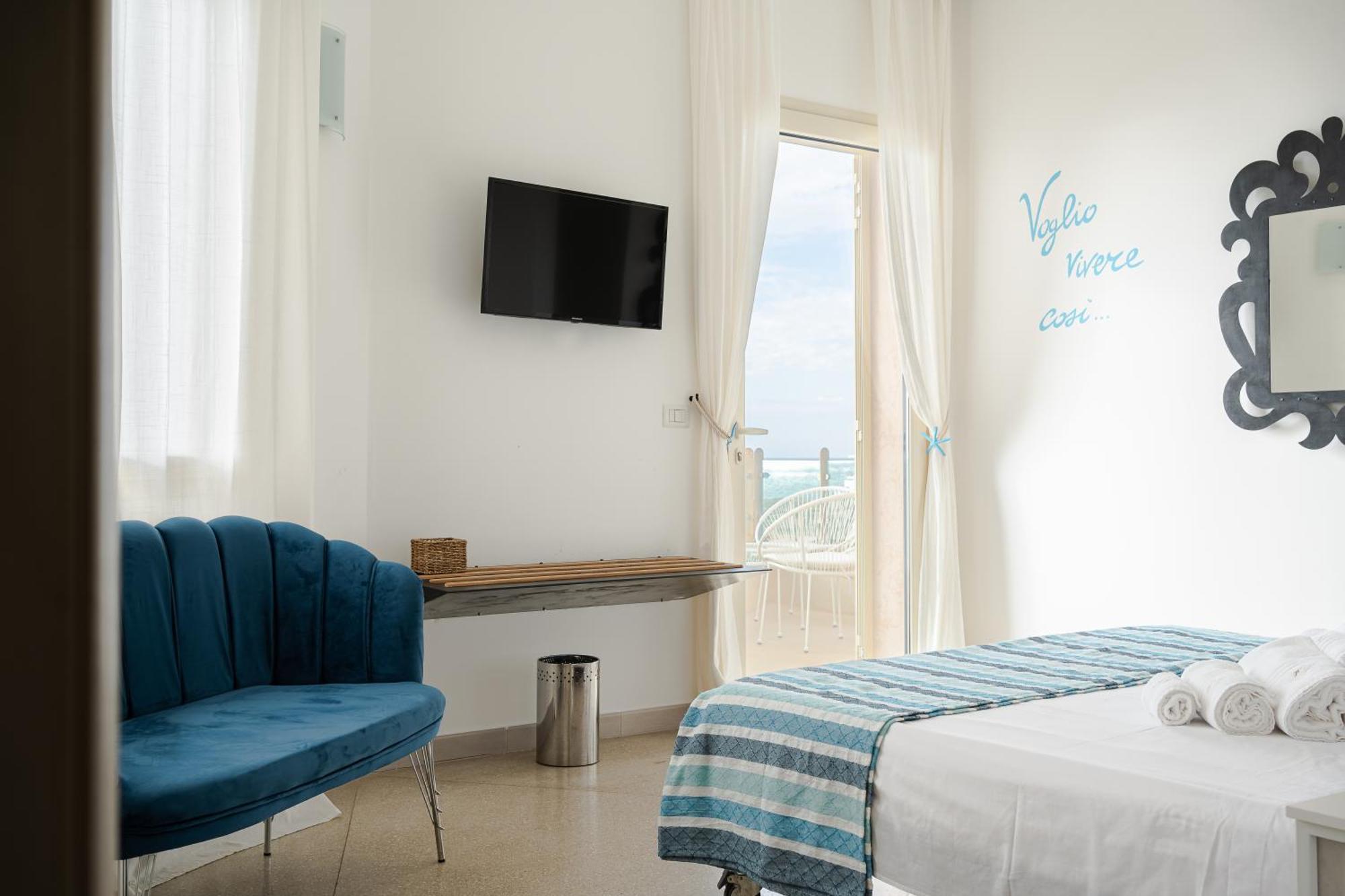 Preferisco B&B E Trattoria Sul Mare Torre Suda Eksteriør billede