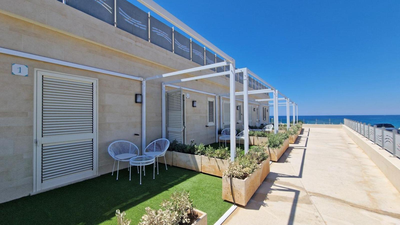 Preferisco B&B E Trattoria Sul Mare Torre Suda Eksteriør billede